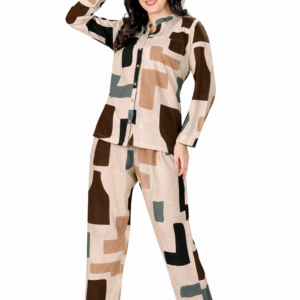 Orange Candy Imported Cotton Cord Set – Design 2026 – Multicolor – XL | 2XL